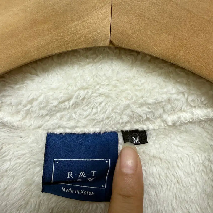 [BUNJANG] Romantic Crown Fleece Jacket - Size M / (310) 로맨틱크라운 후리스