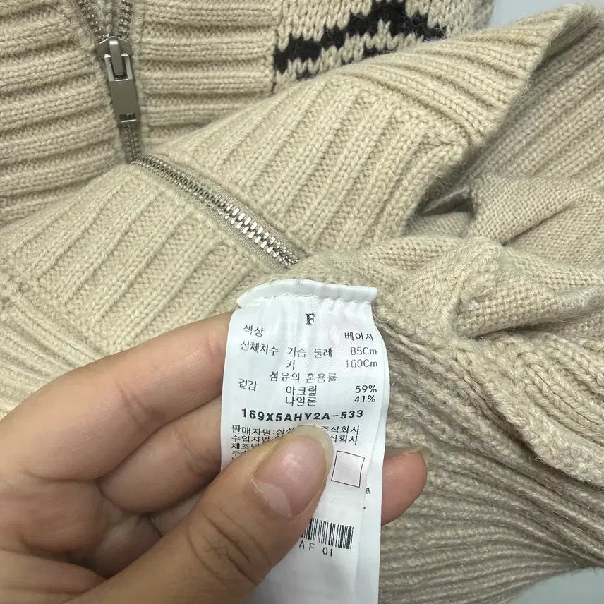 [BUNJANG] 8Seconds Knit Zip-Up / (314) 에잇세컨지 니트집업