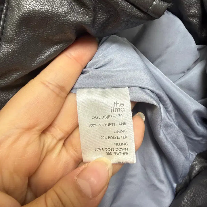 [BUNJANG] the ilma Down Feather Padded Jacket / (315) the ilma 더 일마 레더 오리털 패딩