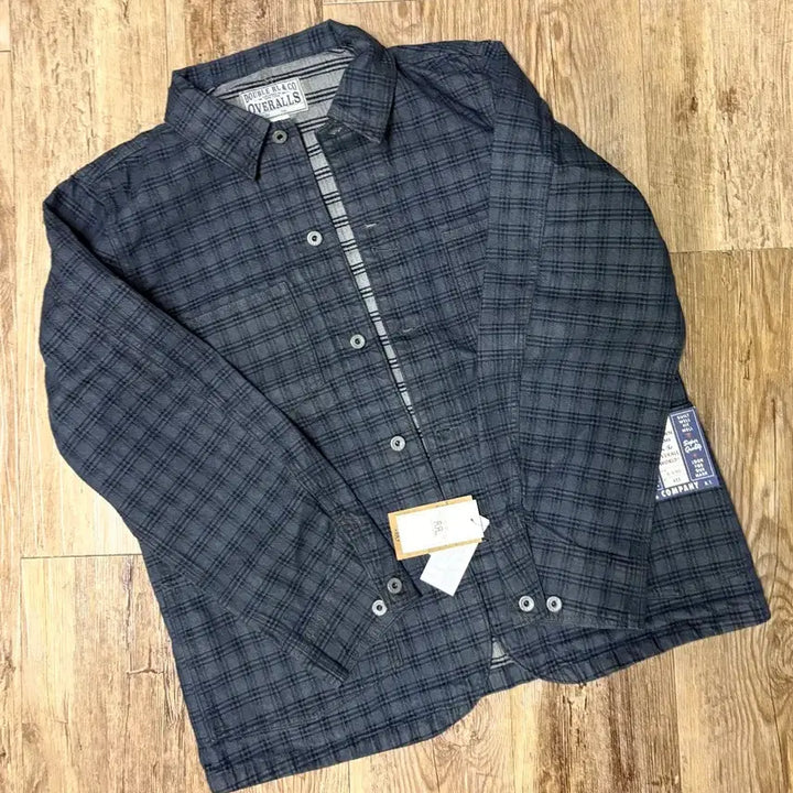 [BUNJANG] RRL Plaid Jacquard Denim Jacket Blazer XL / 더블알엘 rrl 플래드 자카드 데님 자켓 블레이저 XL