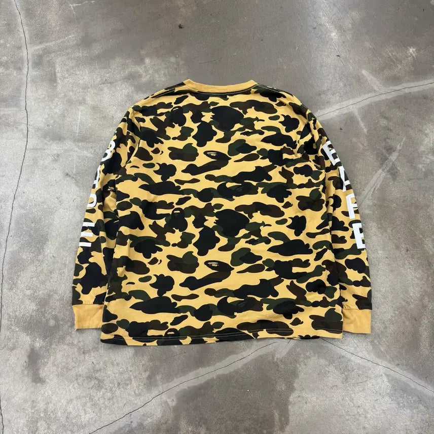 [BUNJANG] BAPE Long Sleeve / A BATHING APE 베이프 황계 롱슬리브