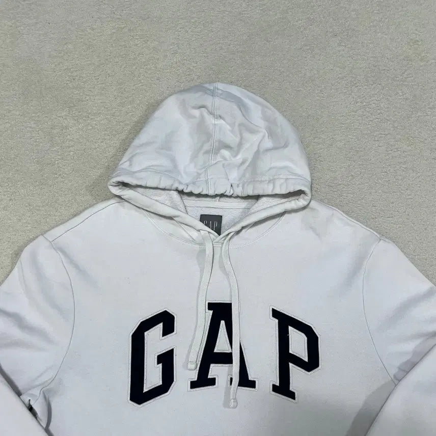 [BUNJANG] M GAP Heritage Logo Fleece Hoodie / M GAP 해리티지 로고 기모 후드티 1121-1