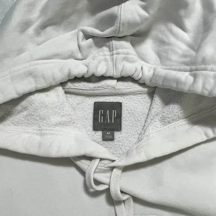 [BUNJANG] M GAP Heritage Logo Fleece Hoodie / M GAP 해리티지 로고 기모 후드티 1121-1
