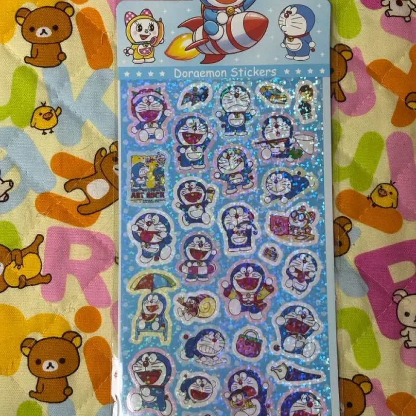 [BUNJANG] Doraemon Hologram Sticker / 도라에몽 홀로그램 스티커 [새상품]