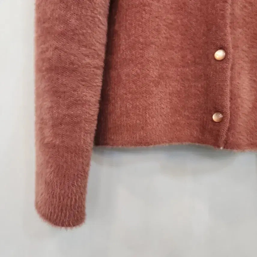 [BUNJANG] SPAO Angora Cardigan Dark Pink (S) / 스파오 _앙고라 가디건 다크핑크 S사이즈