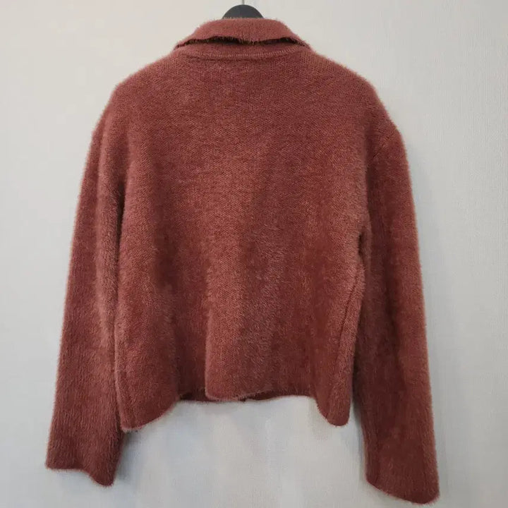 [BUNJANG] SPAO Angora Cardigan Dark Pink (S) / 스파오 _앙고라 가디건 다크핑크 S사이즈