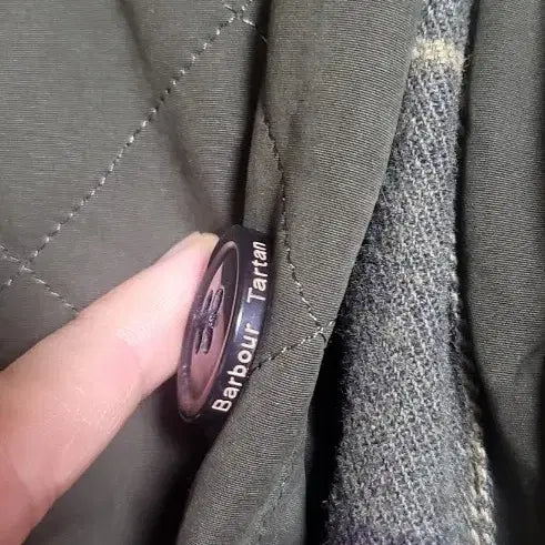 [BUNJANG] Barbour Tartan Jacket (Coat) - M / 바버 타탄 자켓(코트)M
