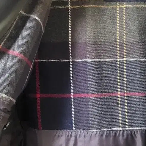 [BUNJANG] Barbour Tartan Jacket (Coat) - M / 바버 타탄 자켓(코트)M