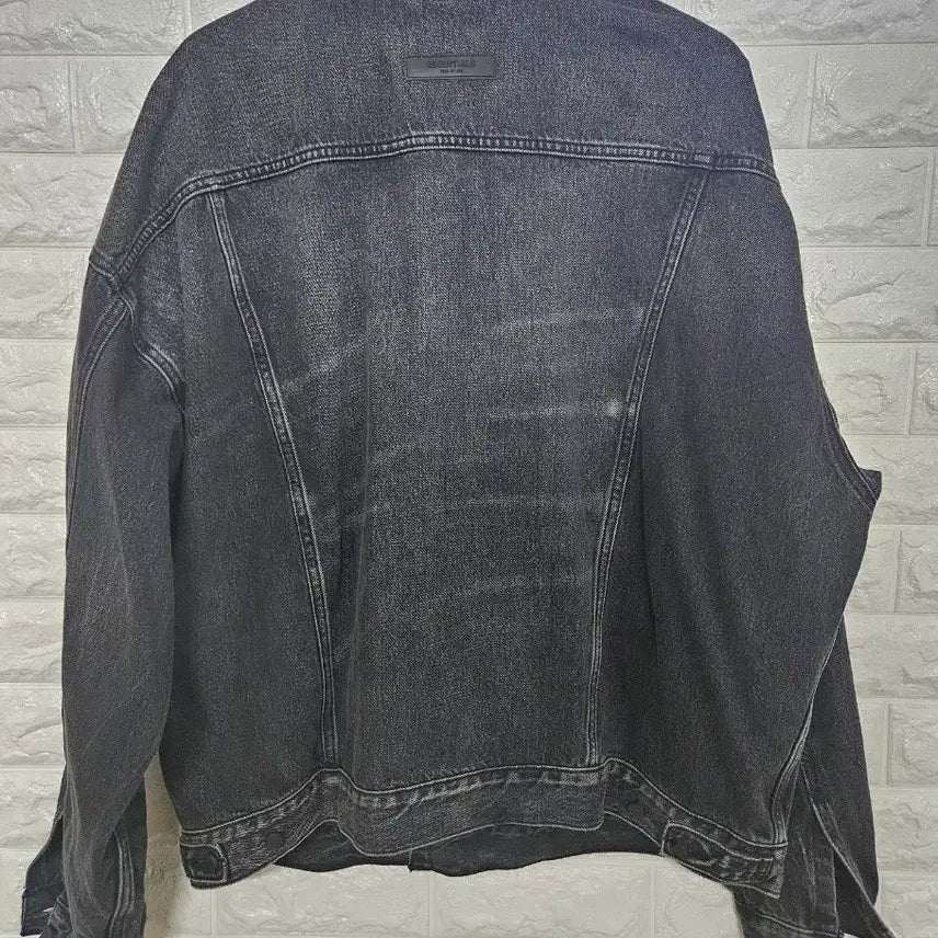 [BUNJANG] Essentials Denim Jacket Black - 22SS / Essentials Denim Jacket Black - 22SS