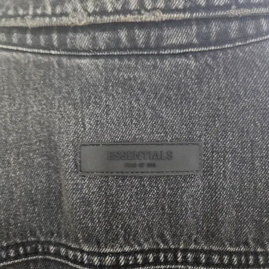 [BUNJANG] Essentials Denim Jacket Black - 22SS / Essentials Denim Jacket Black - 22SS