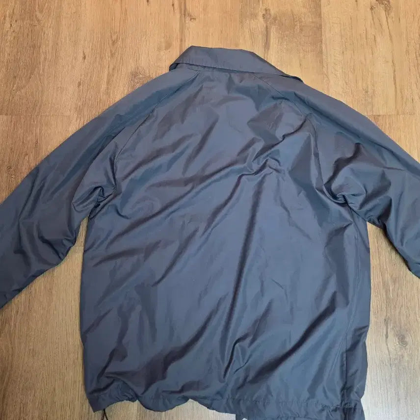 [BUNJANG] Nike SB Coach Jacket Charcoal Red Logo / 나이키 SB 코치자켓 차콜 레드 로고