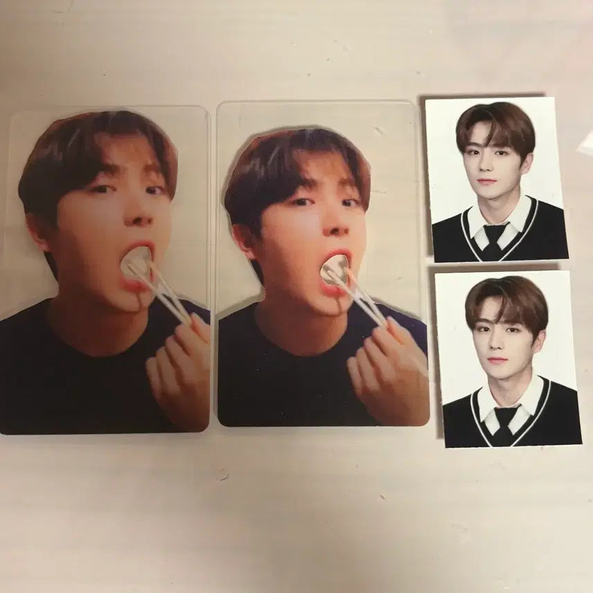 더보이즈 현재 이재현 비공굿 증명사진 와앙포카 예절포카