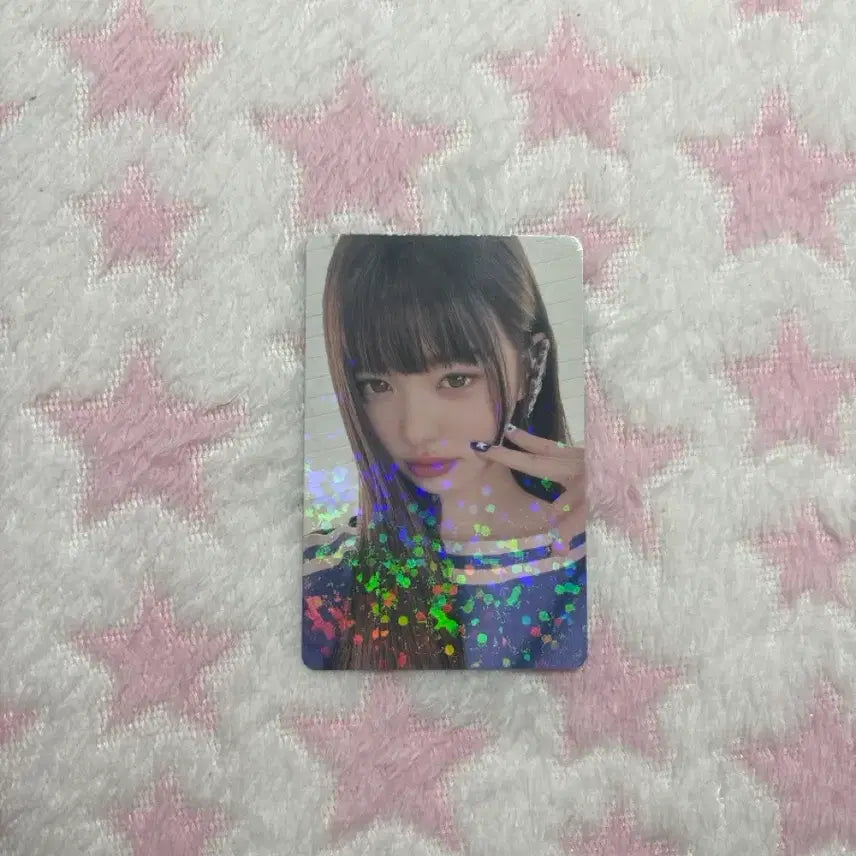 아이브 시크릿 포카 장원영 타워레코드 시부야 한정 미공포 일본 회장 분철