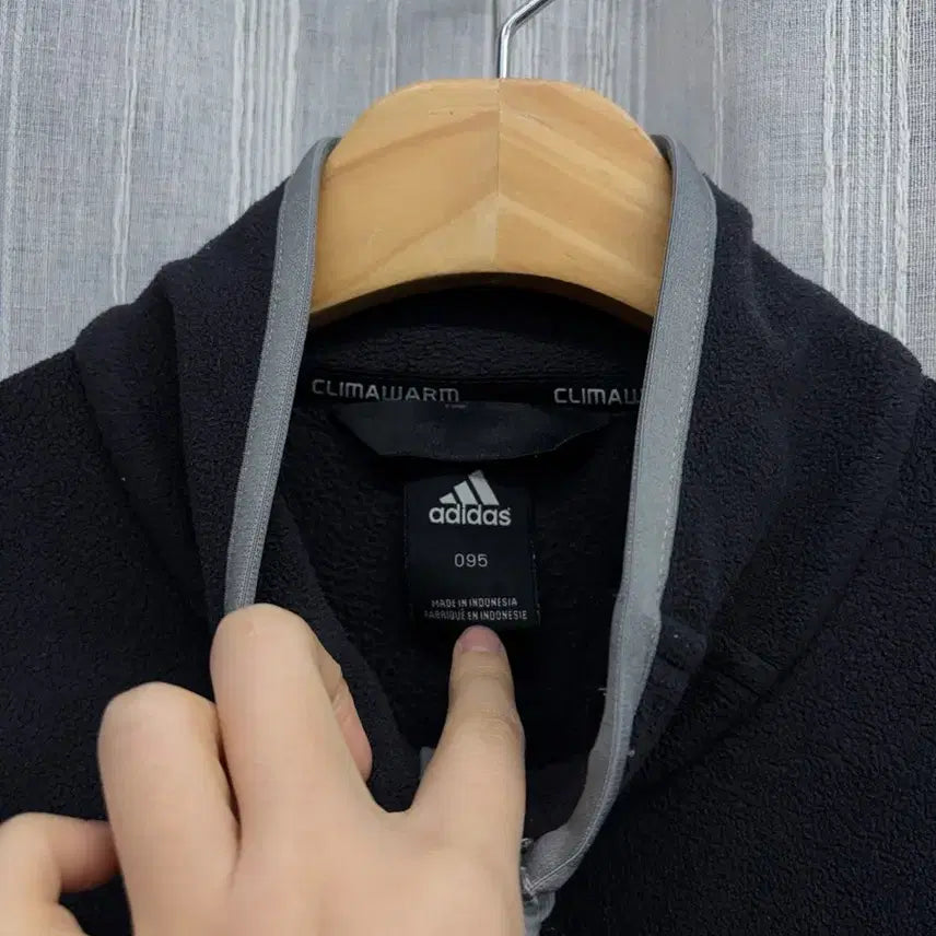 [BUNJANG] Adidas Fleece Jacket / 아디다스 캐주얼 후리스 플리스 자켓