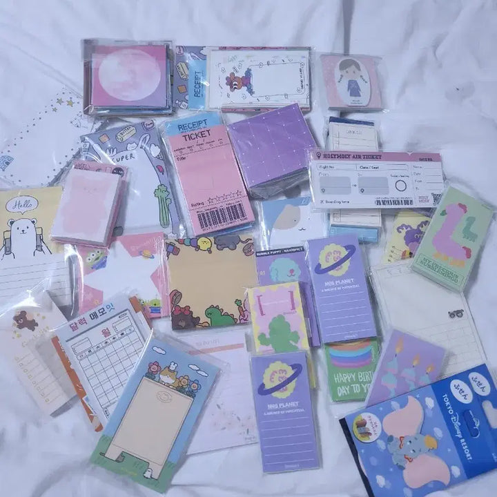 [BUNJANG] Post-it Note Mix Set / 다꾸 떡메모지 포스트잇 믹스세트