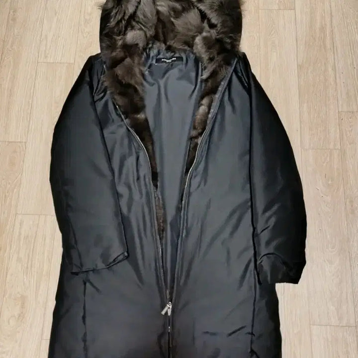 [BUNJANG] Minimum 3-Way Fox Hood Trimmed Down Padding Outerwear / 미니멈ㅡ3way폭스후드트리밍 다운패딩아우터