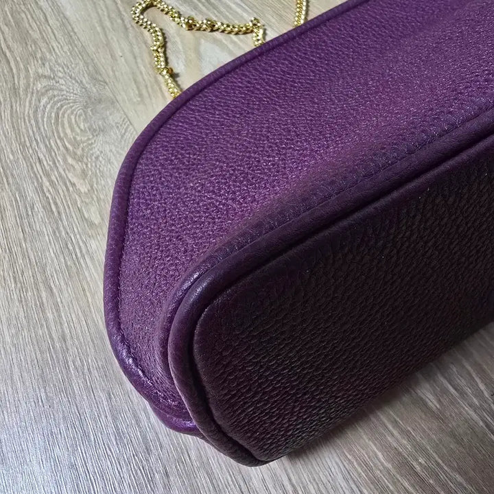 [BUNJANG] Burberry Leather Chain Shoulder Bag / 버버리  정품 가죽100% 체인 숄더백