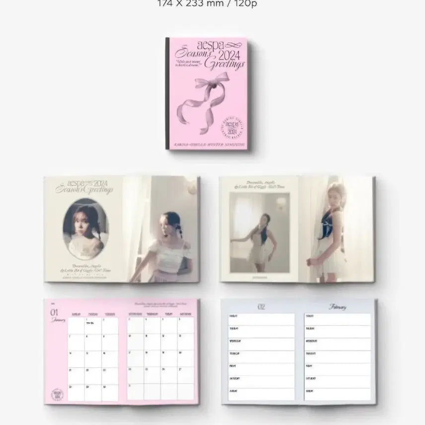 에스파 2024 시즌그리팅 시그