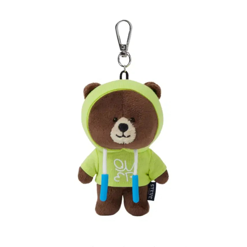 후아유 x QWER 스티브 키링 그린 시연 판매합니다