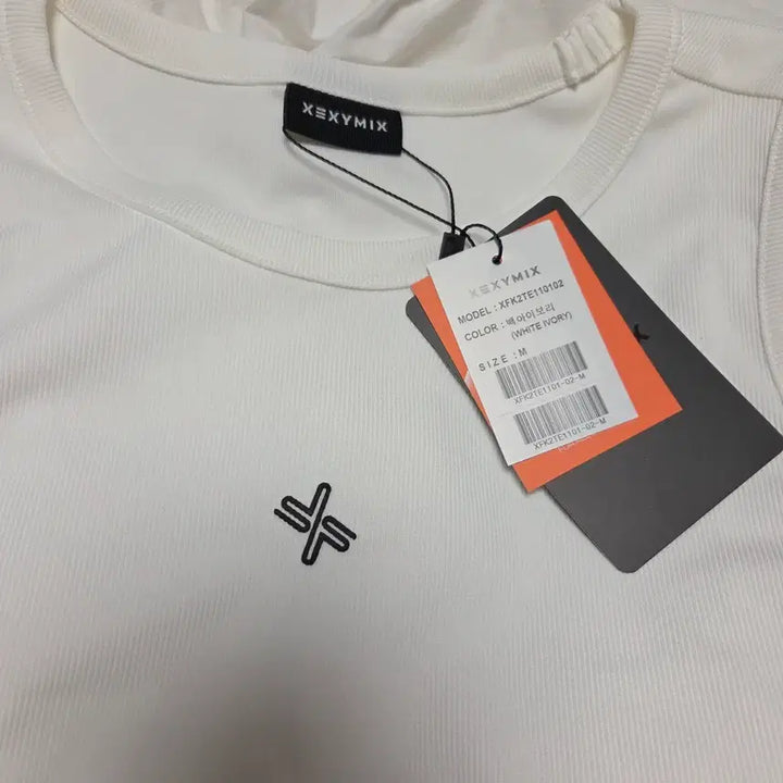 [BUNJANG] Xexymix Ribbed Tension Sleeveless White / 새상품 젝시믹스 리브드 텐션 슬리브리스 화이트