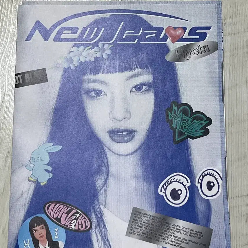 뉴진스 혜인 블루북