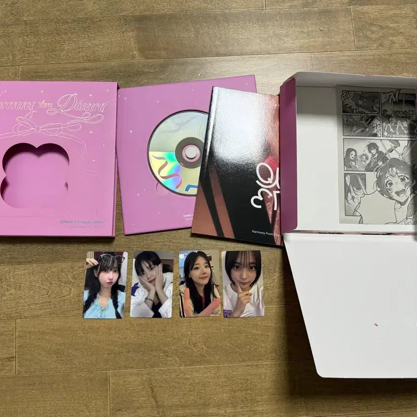 QWER discord 앨범 포카 일괄판매