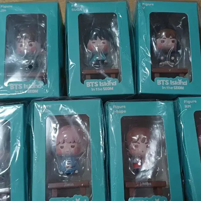 BTS Island 인더섬 피규어 풀세트
