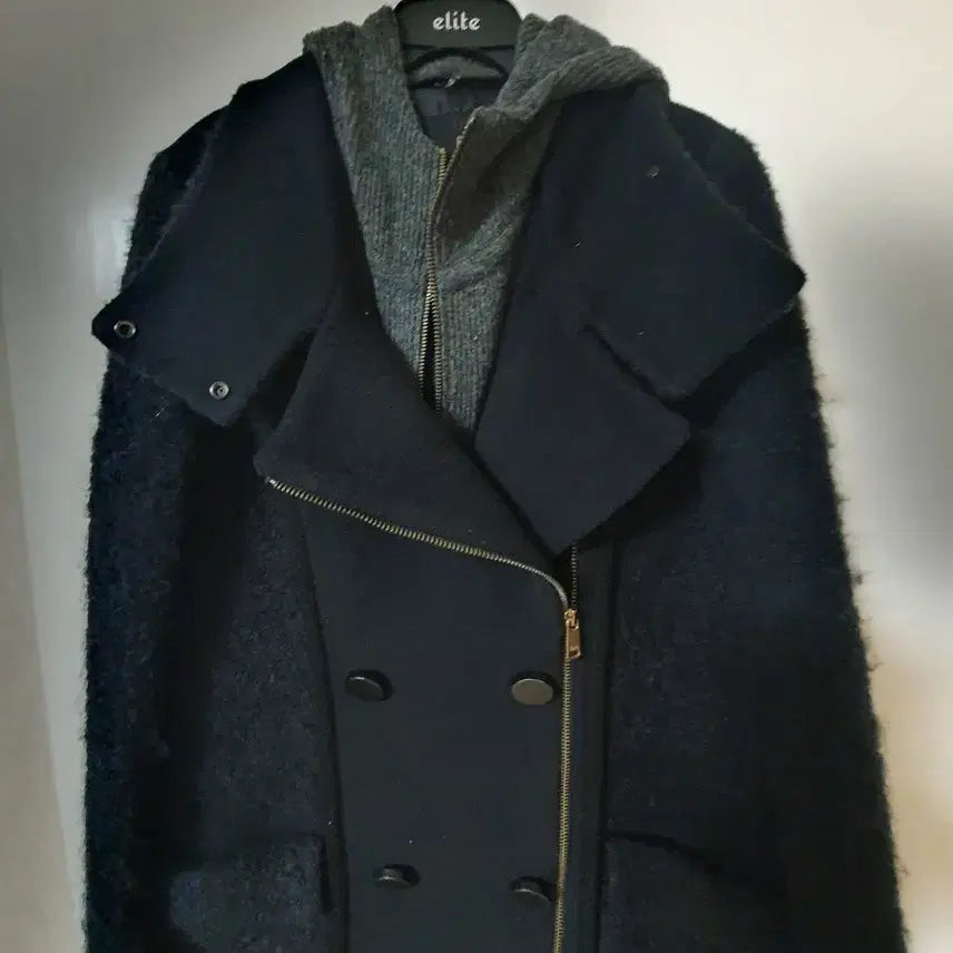 [BUNJANG] Enhypen Wool Coat / Enc 울 코트
