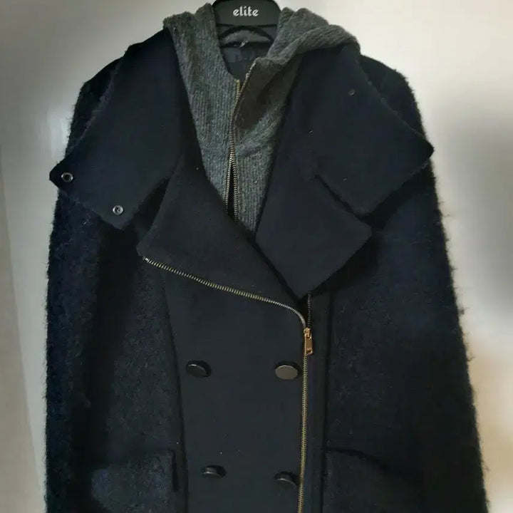[BUNJANG] Enhypen Wool Coat / Enc 울 코트