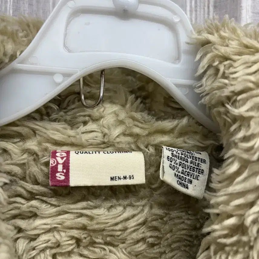 [BUNJANG] Levi's Fleece Lined Hooded Zip-up / 리바이스 빈티디 양털안감 퍼 후드집업