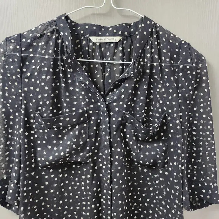 [BUNJANG] 8 Seconds Dot See-through Blouse / 에잇세컨즈 )도트 시스루 블라우스 s