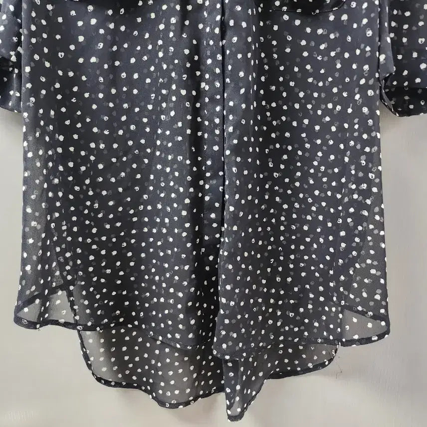 [BUNJANG] 8 Seconds Dot See-through Blouse / 에잇세컨즈 )도트 시스루 블라우스 s