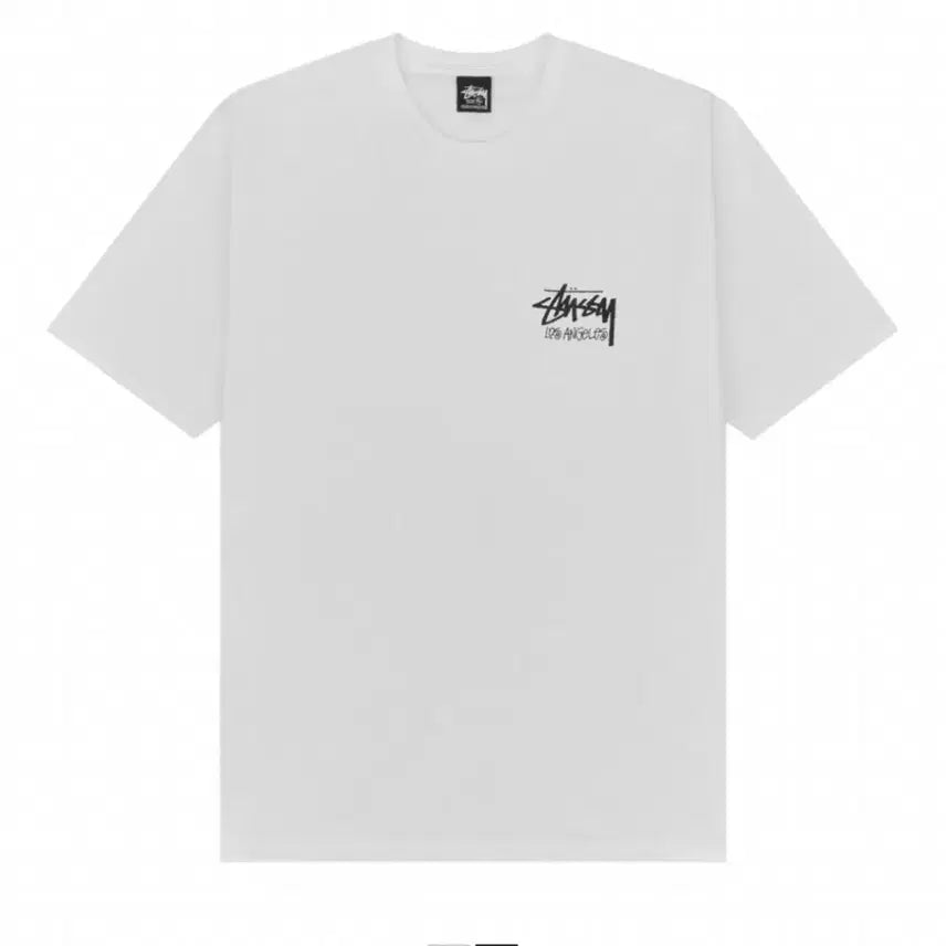 [BUNJANG] Stussy LA White Short Sleeve S / 스투시 로스앤젤레스 LA 반팔 화이트 S