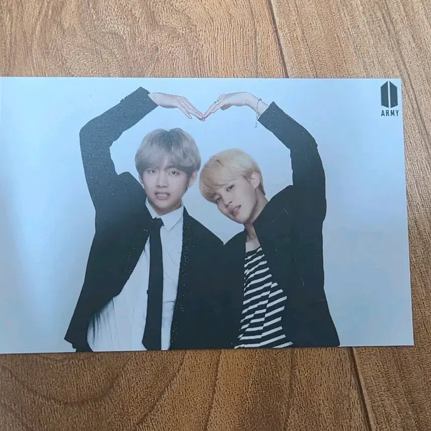 BTS 방탄소년단 윙파콘 아미부스 포카 뷔지민