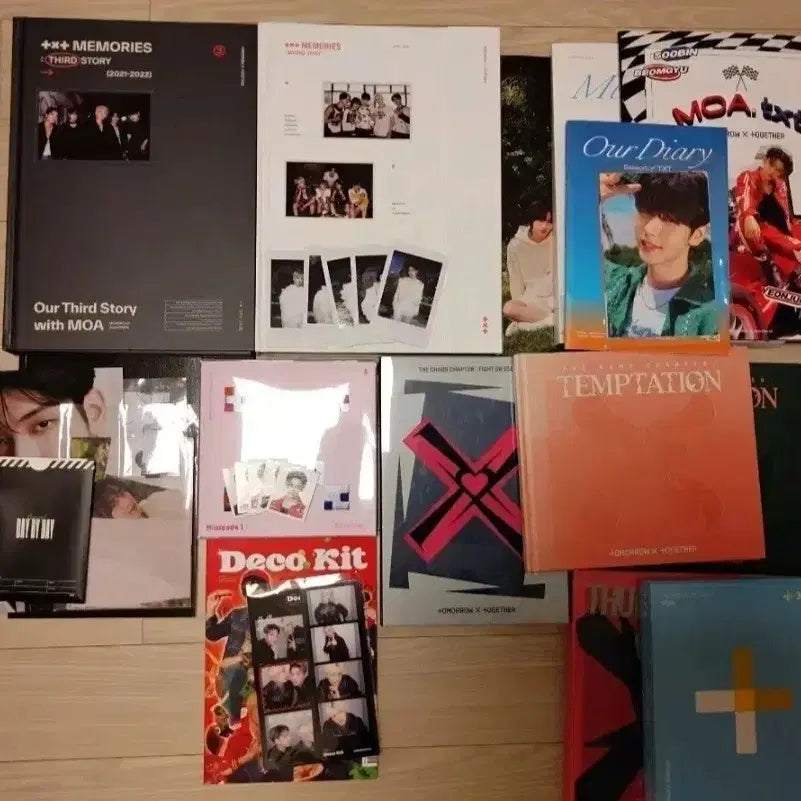 투바투 앨범 일괄로 판매합니다.