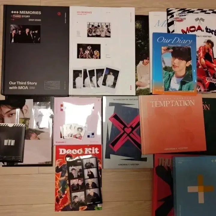 투바투 앨범 일괄로 판매합니다.