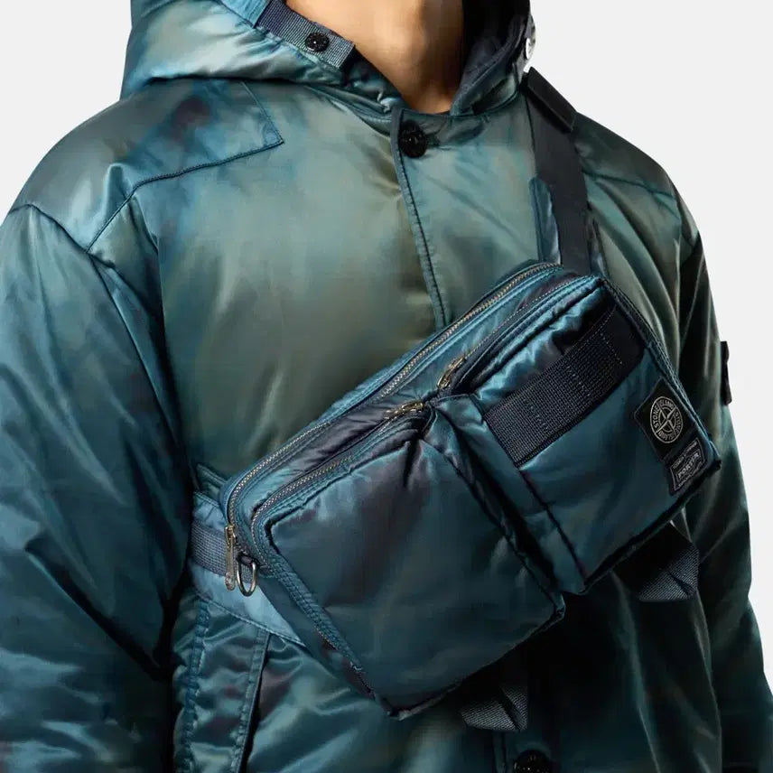 [BUNJANG] Stone Island Porter Crossbody Bag / [새제품] 스톤아일랜드 X 포터 크로스바디백