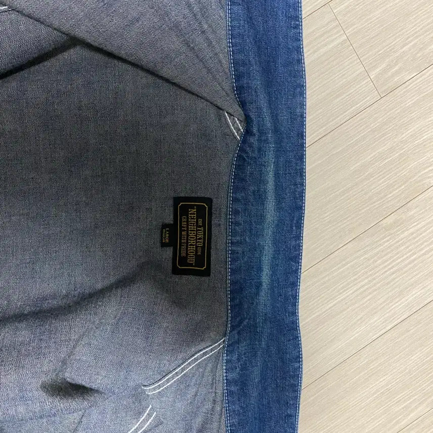 [BUNJANG] Neighborhood Denim Coverall Chore Denim Jacket - Large / 네이버후드 데님 커버올 초어 데님자켓 라지