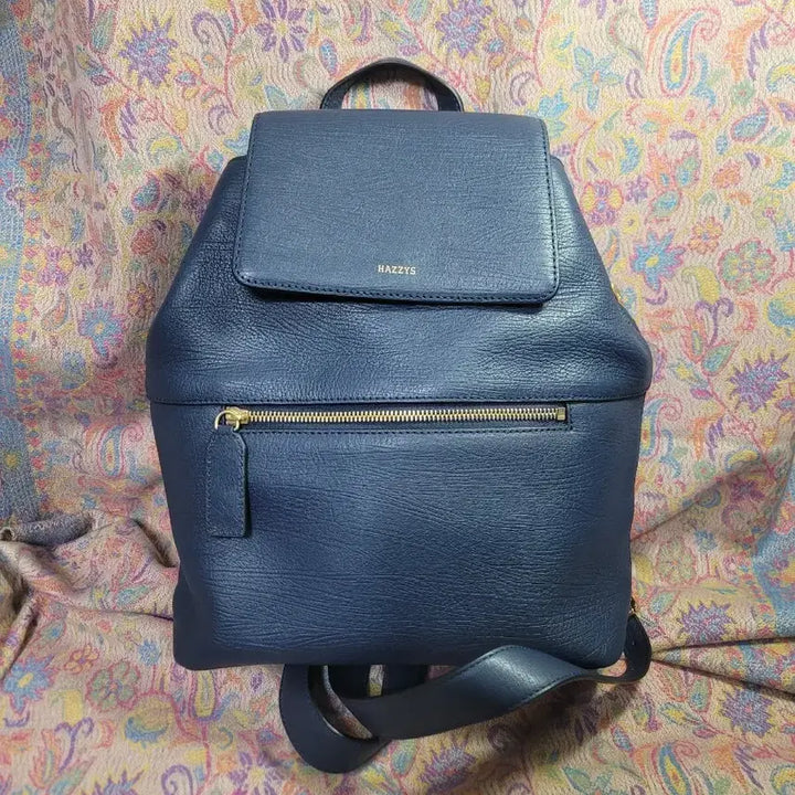 [BUNJANG] Hazzys Women's Navy Backpack / 해지스 여성 백팩