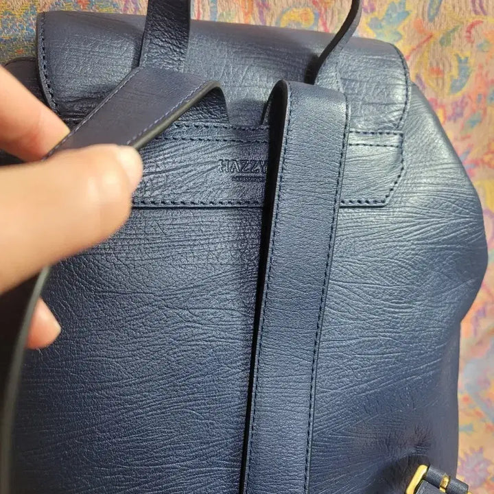 [BUNJANG] Hazzys Women's Navy Backpack / 해지스 여성 백팩