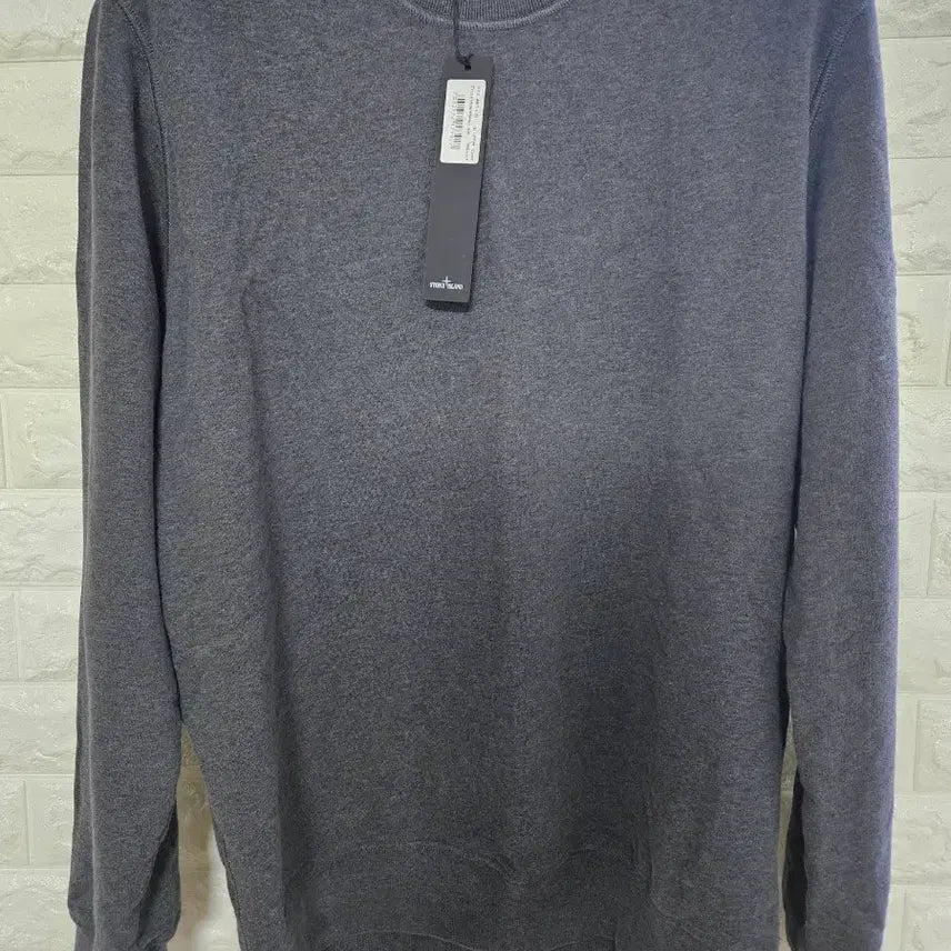 [BUNJANG] Stone Island 63020 Crewneck Sweatshirt Charcoal / 스톤 아일랜드 63020 크루넥 스웨트셔츠 차콜