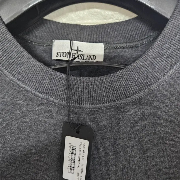 [BUNJANG] Stone Island 63020 Crewneck Sweatshirt Charcoal / 스톤 아일랜드 63020 크루넥 스웨트셔츠 차콜
