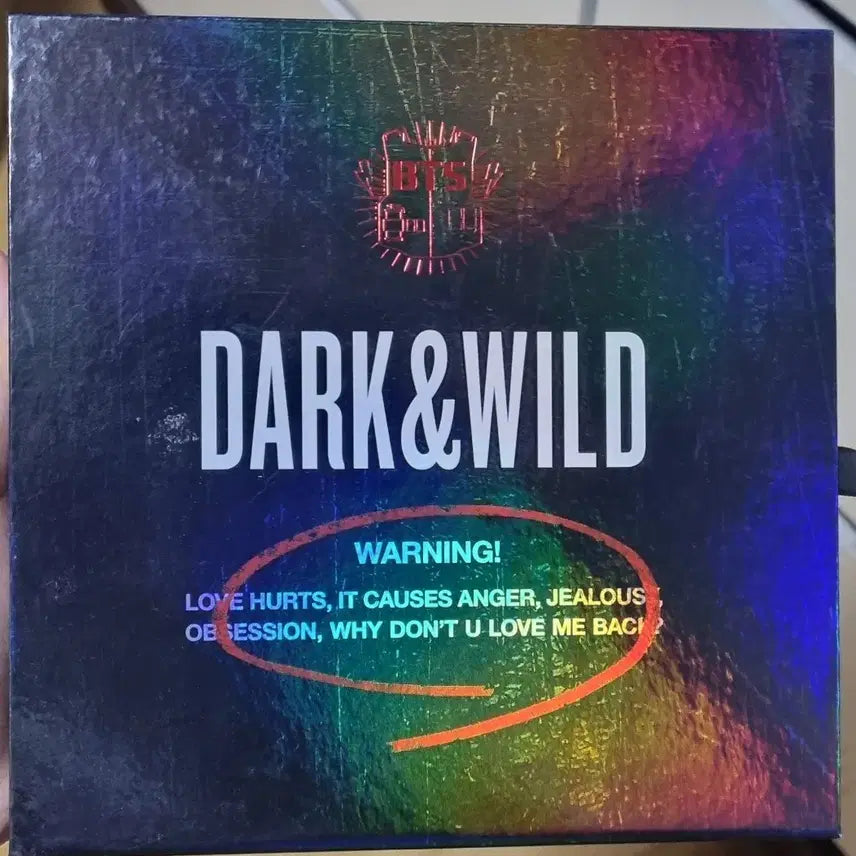 BTS 방탄소년단 1집, Dark&Wild 앨범 진 포카