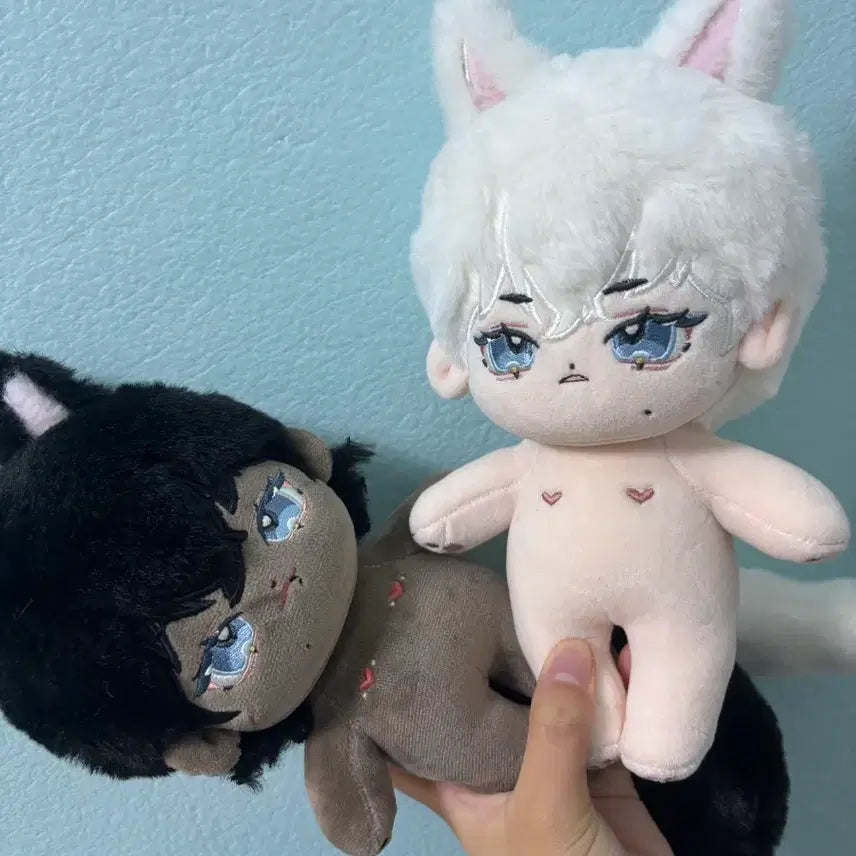 [BUNJANG] Unspecified Plush Doll Bundle Set / 일괄) 무속성 솜 솜인형 두개 처분합니다