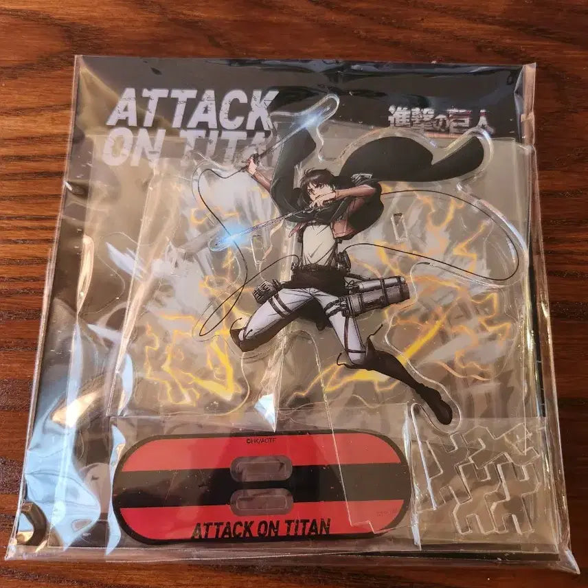 [BUNJANG] Attack on Titan Eren Acrylic Stand / 진격의거인 츠타야팝업 액션 아크릴스탠드 에렌