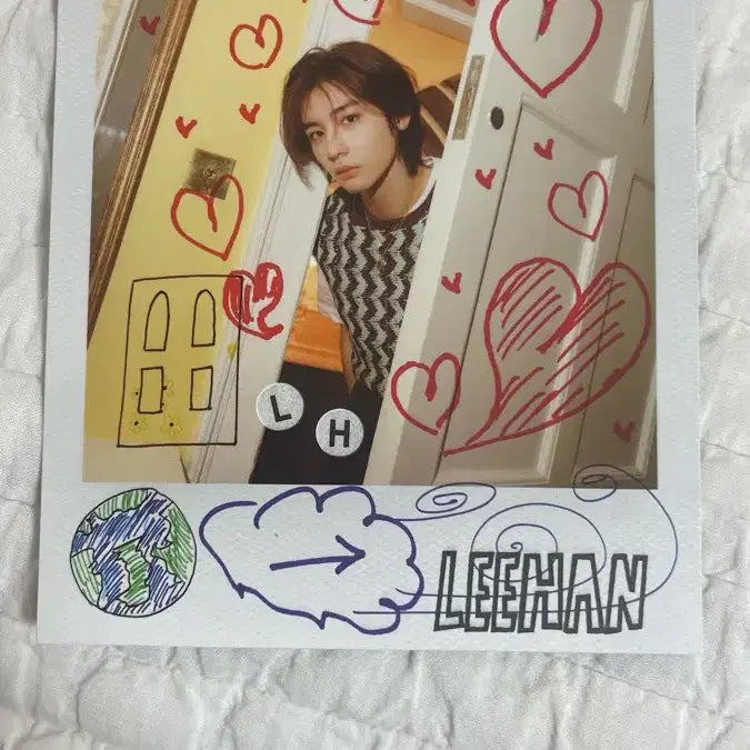 보넥도 이한 2집 스티커ver.앨범 폴라로이드 포카