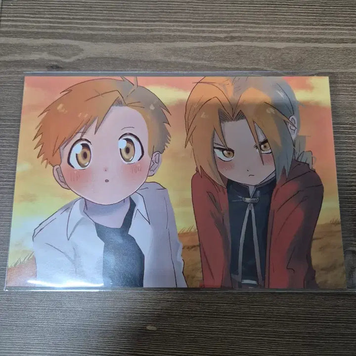 [BUNJANG] Fullmetal Alchemist Illustration Postcard Bundle Set / 강철의연금술사 일러스트 엽서 굿즈 2장 일괄