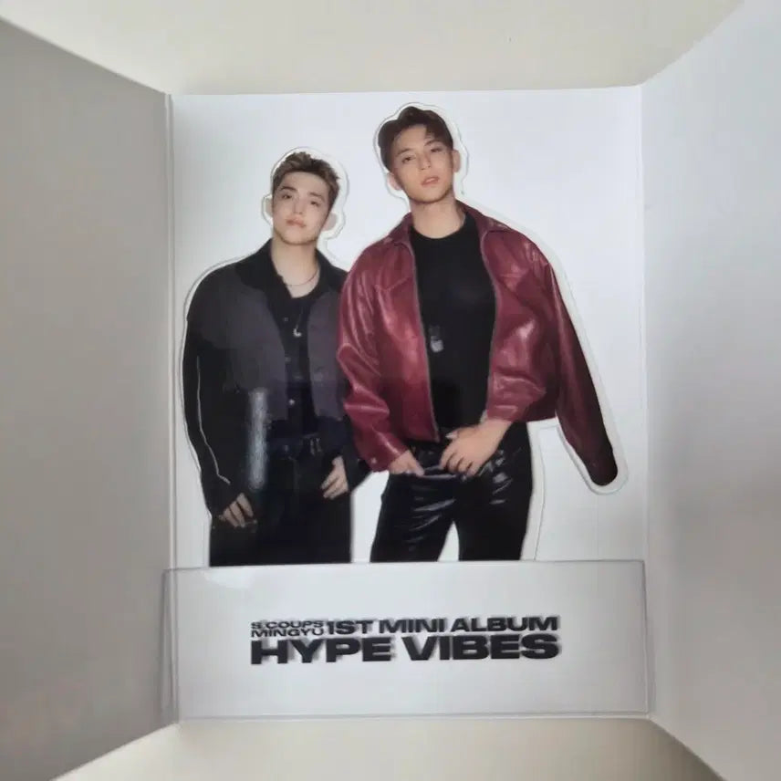 세븐틴 에스쿱스 민규 HYPE VIBES 위버스반 특전 pet 스탠드