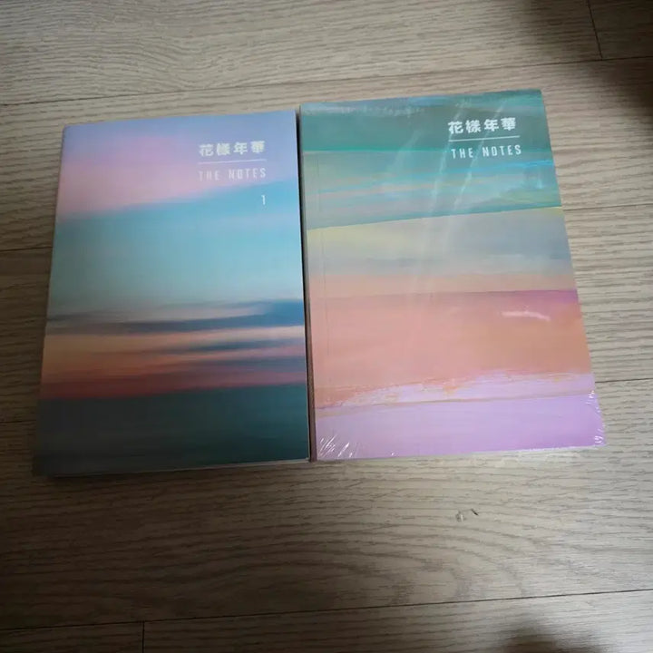 방탄소년단 화양연화 The Notes 1, 2 세트. 노트2 미개봉