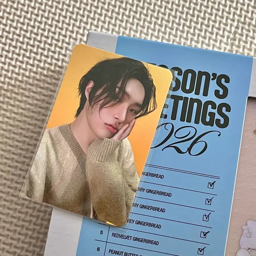 에이티즈 2026시그 yes24 포카 특전 -민기